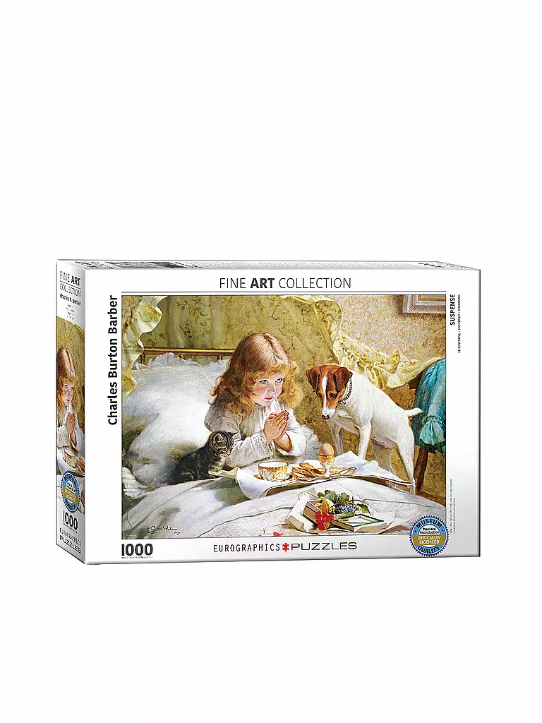 Charles Burton Barber Suspense selling Puzzle 1000